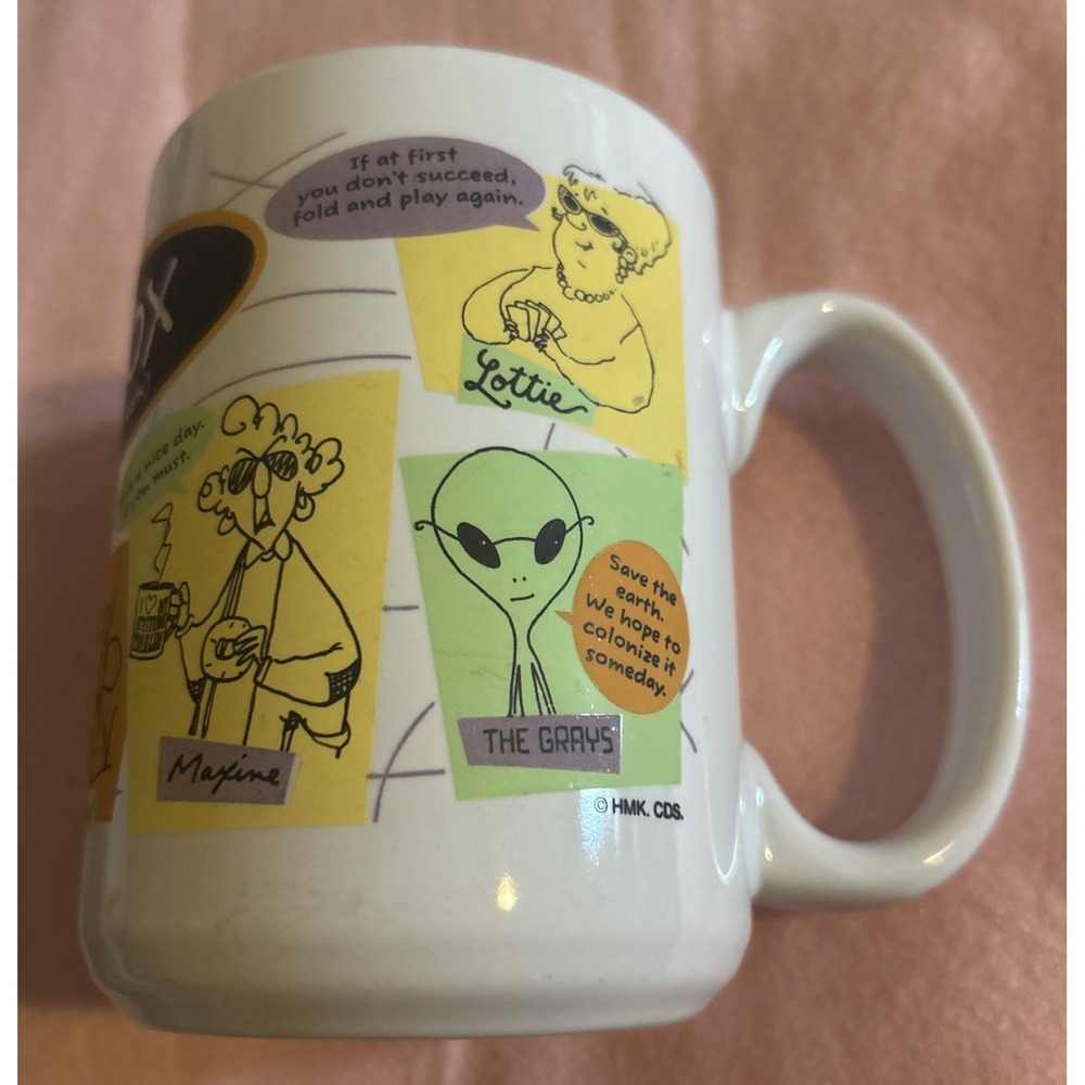 Maxine Hallmark Shoebox Comic Strip Coffee Mug 12 Oz